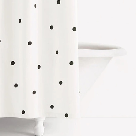 kate spade Bath Nwt Kate Spade Deco Dot Curtain Shower Poshmark